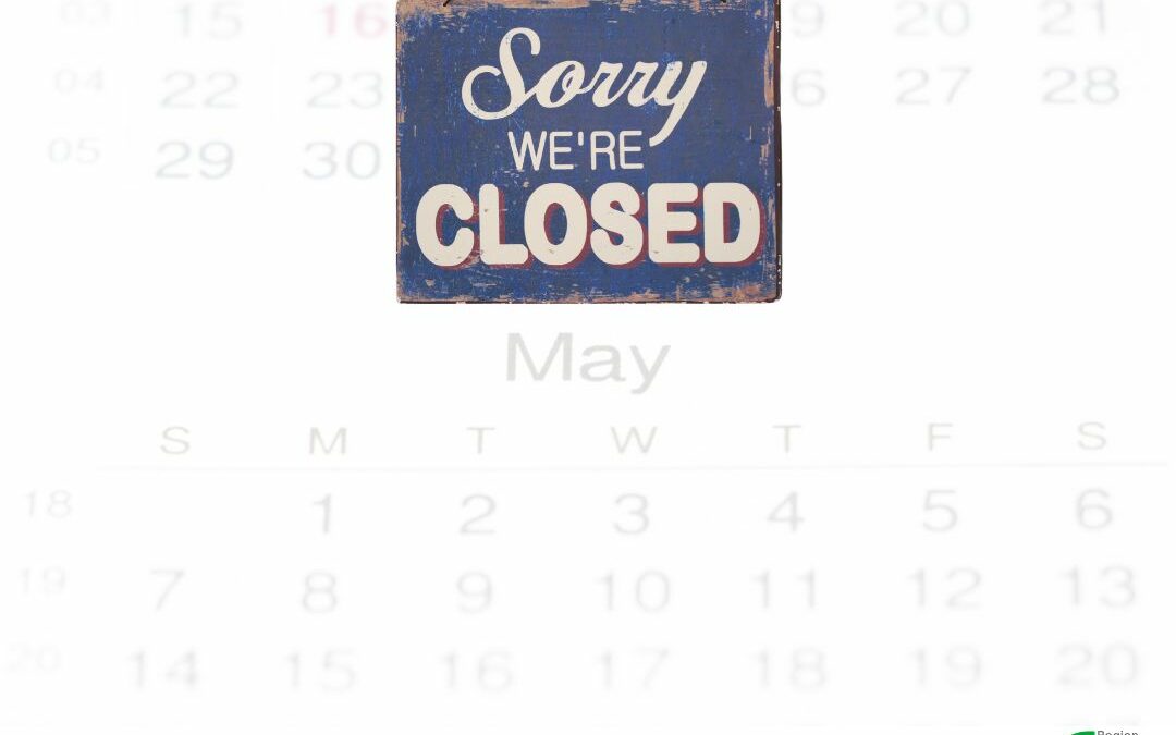 Geschäftsstelle bleibt vom 09. bis 12. Mai geschlossen